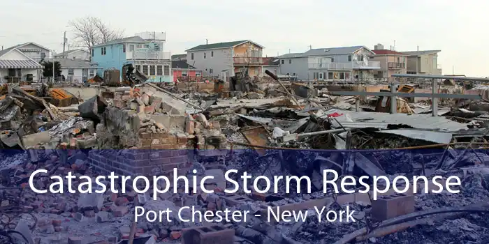 Catastrophic Storm Response Port Chester - New York