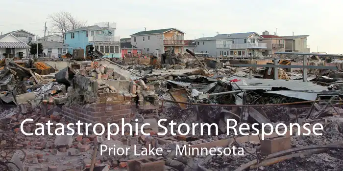 Catastrophic Storm Response Prior Lake - Minnesota