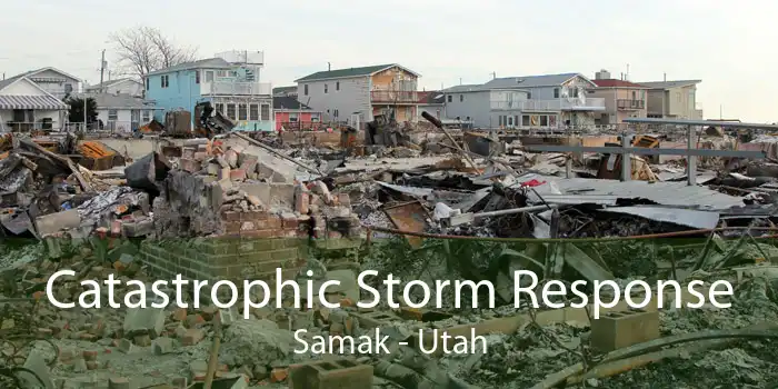 Catastrophic Storm Response Samak - Utah