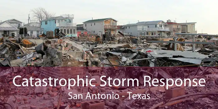 Catastrophic Storm Response San Antonio - Texas
