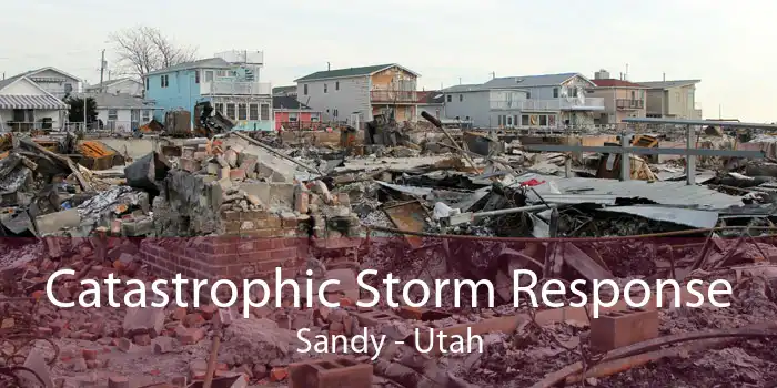 Catastrophic Storm Response Sandy - Utah