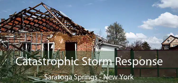 Catastrophic Storm Response Saratoga Springs - New York