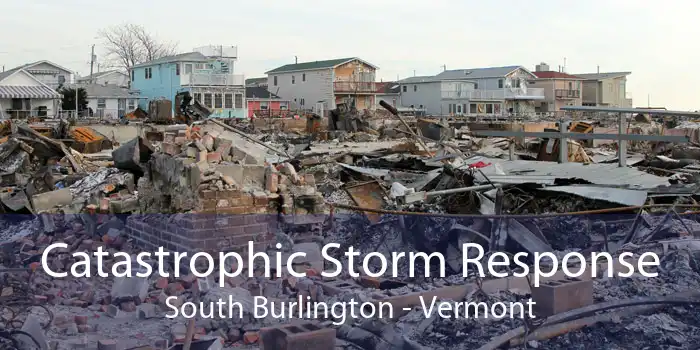 Catastrophic Storm Response South Burlington - Vermont