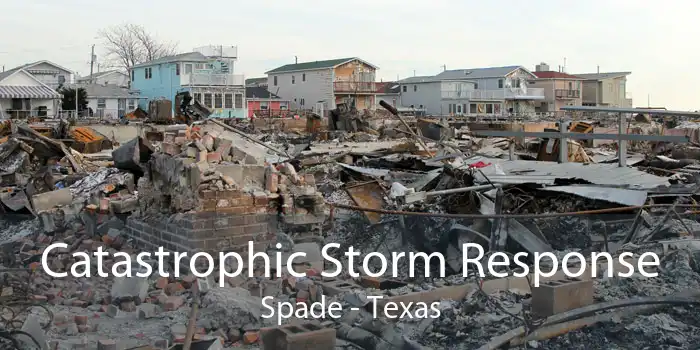 Catastrophic Storm Response Spade - Texas