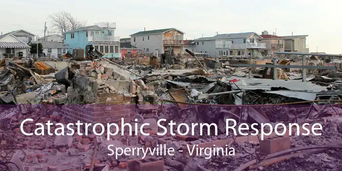 Catastrophic Storm Response Sperryville - Virginia