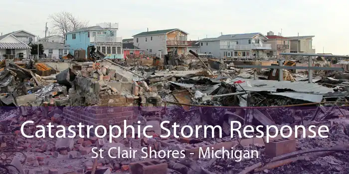 Catastrophic Storm Response St Clair Shores - Michigan