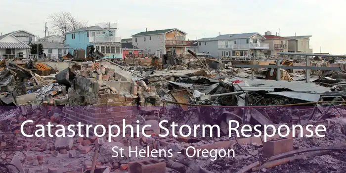 Catastrophic Storm Response St Helens - Oregon