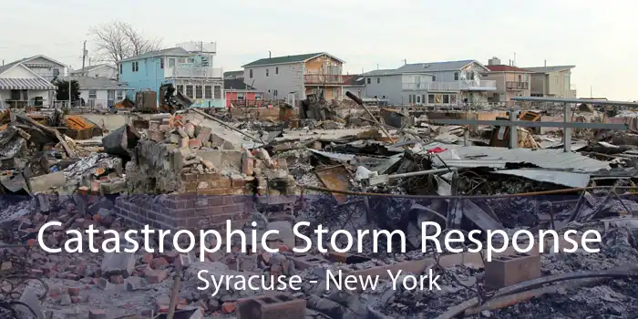 Catastrophic Storm Response Syracuse - New York