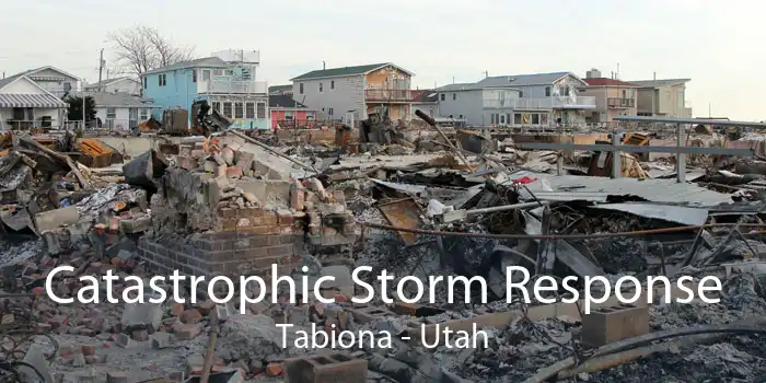 Catastrophic Storm Response Tabiona - Utah