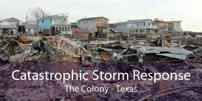 Catastrophic Storm Response The Colony - Texas