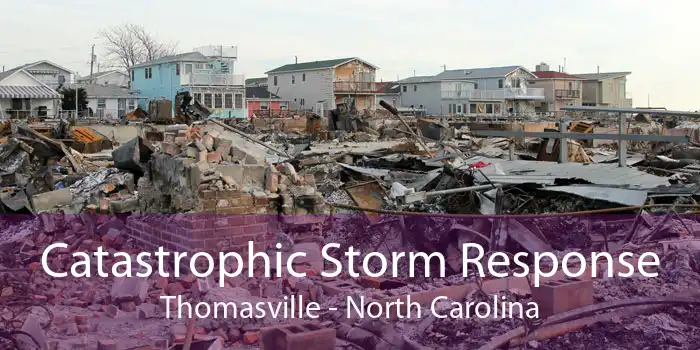 Catastrophic Storm Response Thomasville - North Carolina