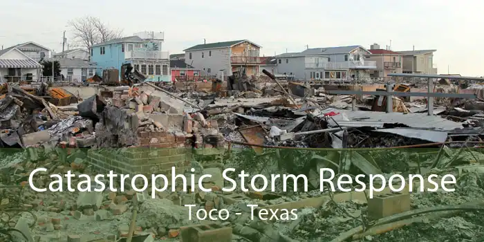 Catastrophic Storm Response Toco - Texas