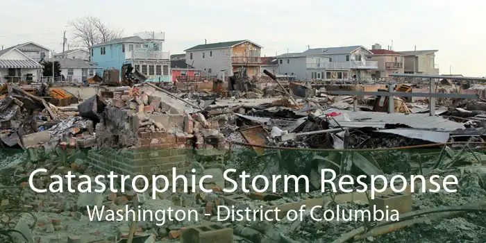 Catastrophic Storm Response Washington - District of Columbia