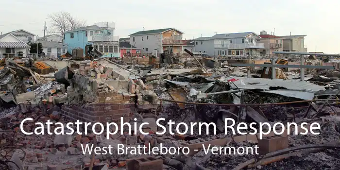 Catastrophic Storm Response West Brattleboro - Vermont
