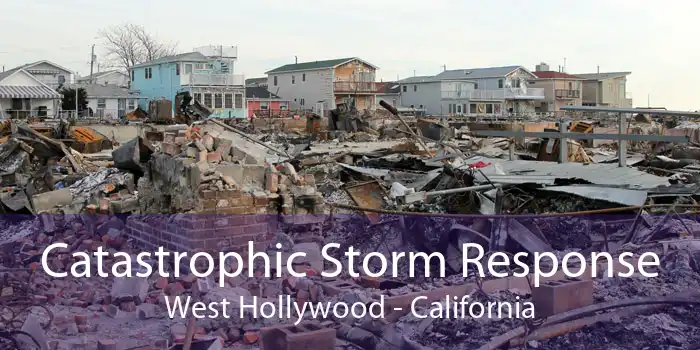 Catastrophic Storm Response West Hollywood - California