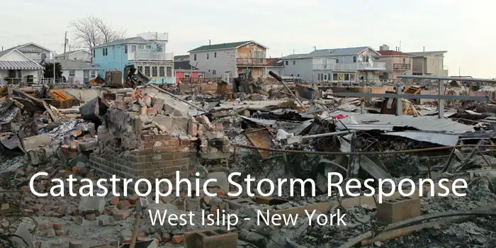 Catastrophic Storm Response West Islip - New York