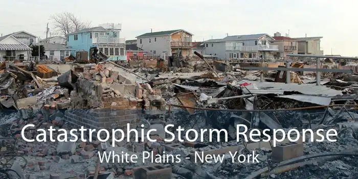 Catastrophic Storm Response White Plains - New York