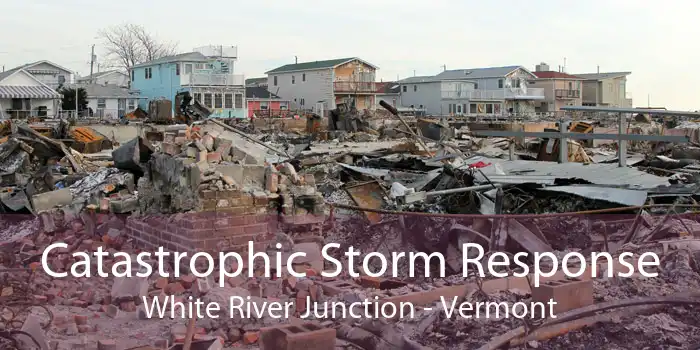 Catastrophic Storm Response White River Junction - Vermont