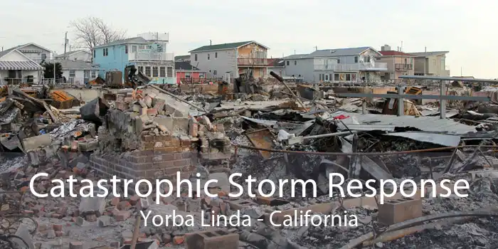 Catastrophic Storm Response Yorba Linda - California