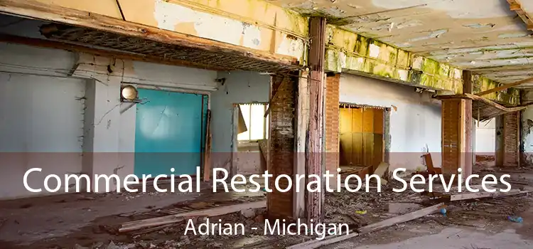 Commercial Restoration Services Adrian - Michigan