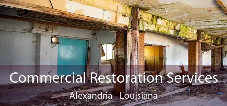 Commercial Restoration Services Alexandria - Louisiana