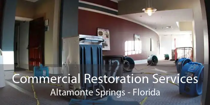 Commercial Restoration Services Altamonte Springs - Florida