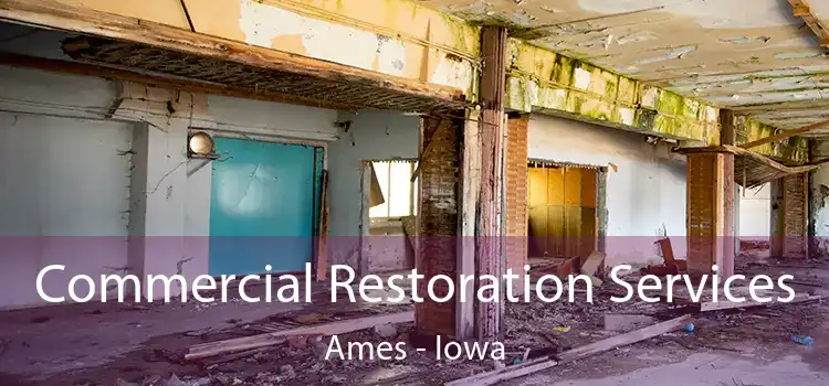 Commercial Restoration Services Ames - Iowa