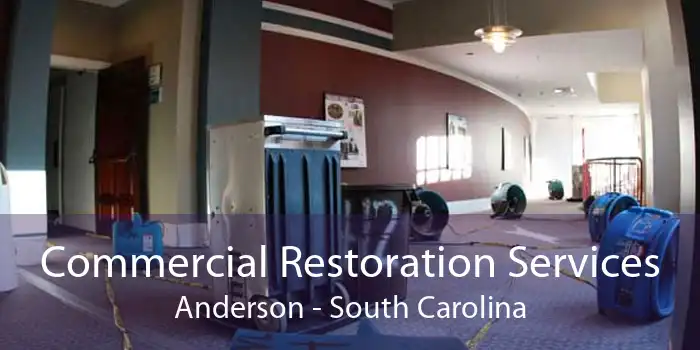 Commercial Restoration Services Anderson - South Carolina