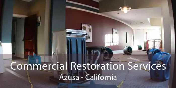Commercial Restoration Services Azusa - California