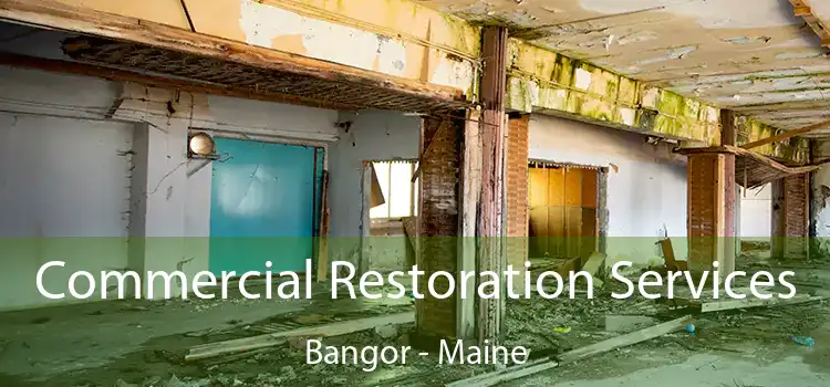 Commercial Restoration Services Bangor - Maine