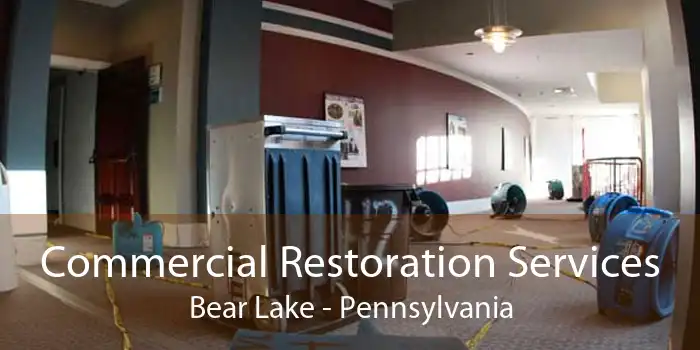 Commercial Restoration Services Bear Lake - Pennsylvania