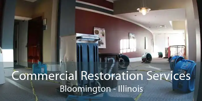 Commercial Restoration Services Bloomington - Illinois