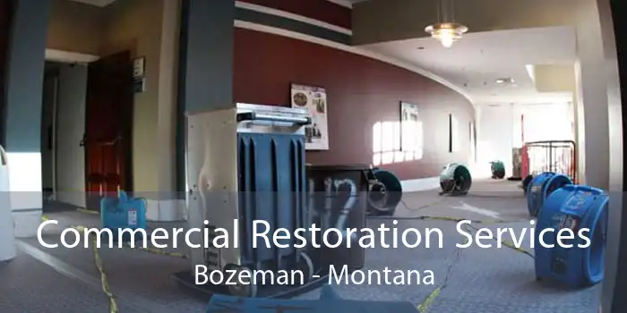 Commercial Restoration Services Bozeman - Montana