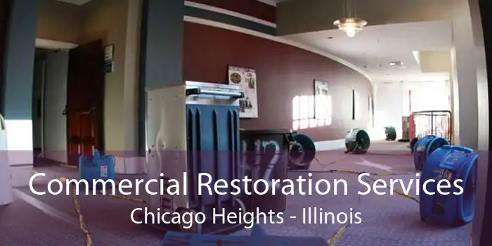 Commercial Restoration Services Chicago Heights - Illinois