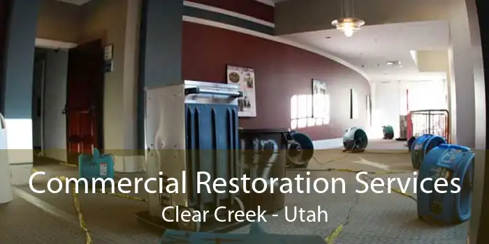 Commercial Restoration Services Clear Creek - Utah