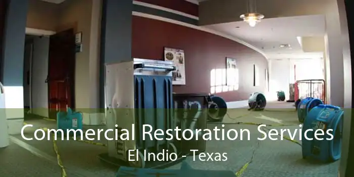 Commercial Restoration Services El Indio - Texas