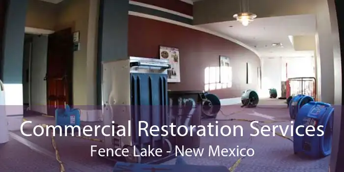 Commercial Restoration Services Fence Lake - New Mexico