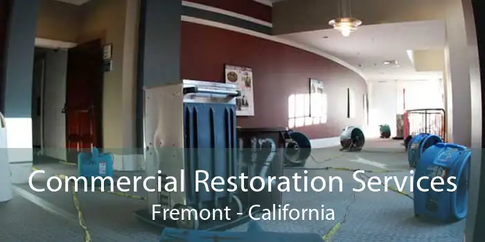 Commercial Restoration Services Fremont - California