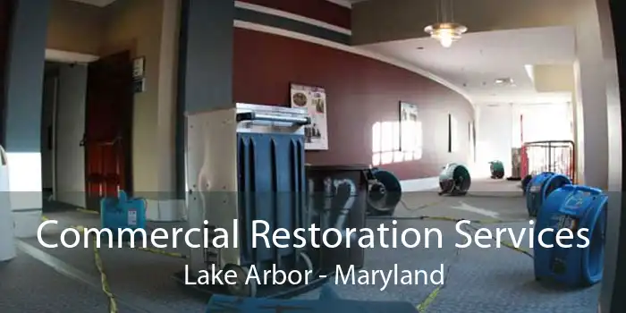 Commercial Restoration Services Lake Arbor - Maryland