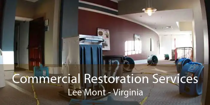 Commercial Restoration Services Lee Mont - Virginia