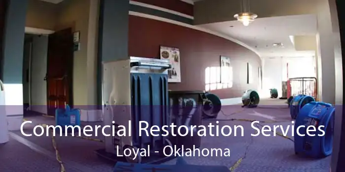 Commercial Restoration Services Loyal - Oklahoma