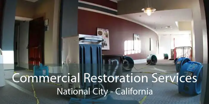 Commercial Restoration Services National City - California