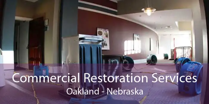 Commercial Restoration Services Oakland - Nebraska