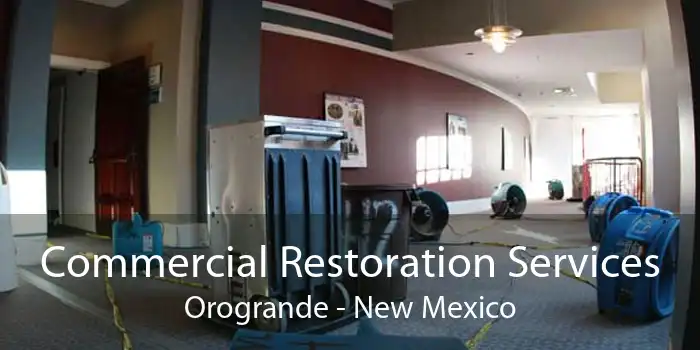 Commercial Restoration Services Orogrande - New Mexico