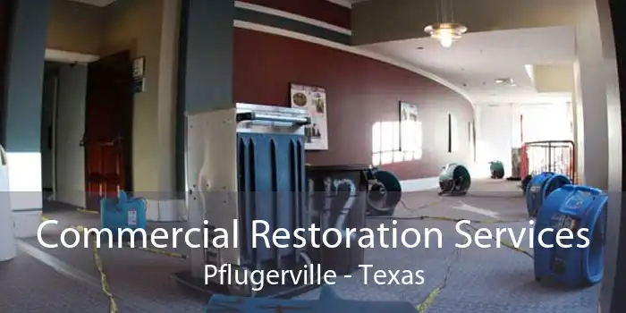 Commercial Restoration Services Pflugerville - Texas