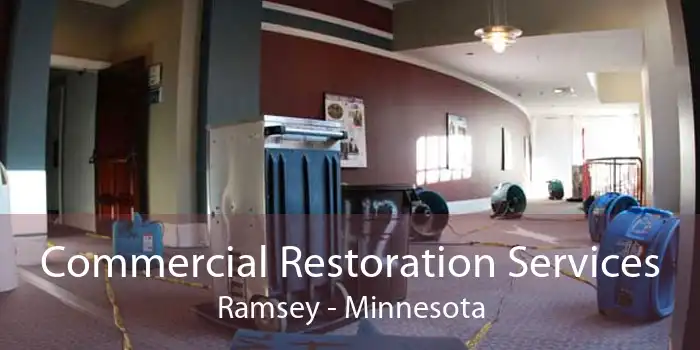 Commercial Restoration Services Ramsey - Minnesota