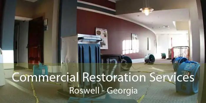 Commercial Restoration Services Roswell - Georgia