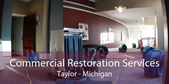 Commercial Restoration Services Taylor - Michigan