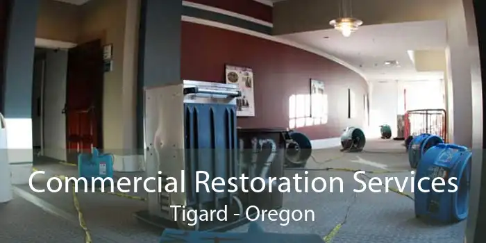 Commercial Restoration Services Tigard - Oregon