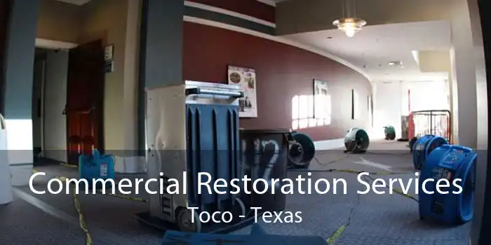 Commercial Restoration Services Toco - Texas